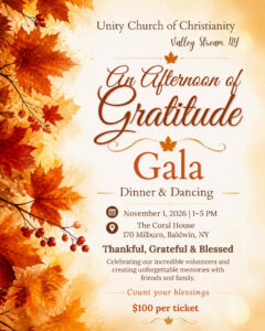 Unity Church Gratitude Gala